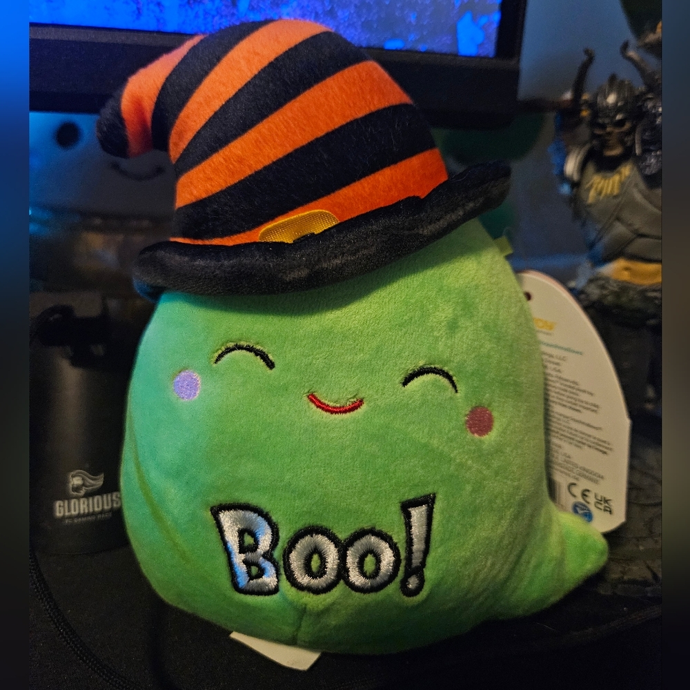 NWT Jeurgen the Green Ghost 5" Squishmallow — Halloween Collection
